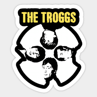 The Troggs Group Portrait Sticker